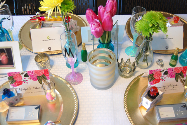 princess-bridesmaids-party-table