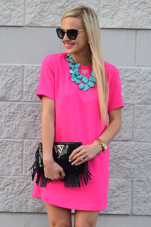 colorful fashion outfit
