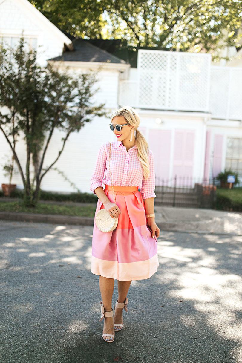 chicwish-color-block-pink-midi-skirt