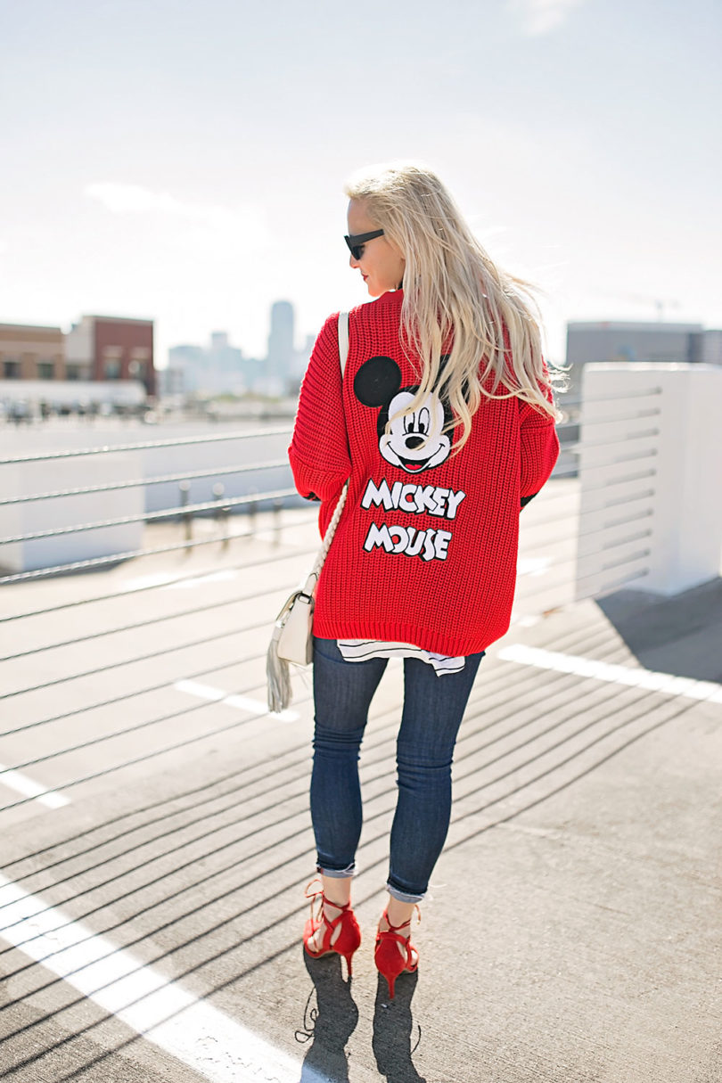 Mickey Mouse Cardigan Sweater + Top Walt Disney Quotes