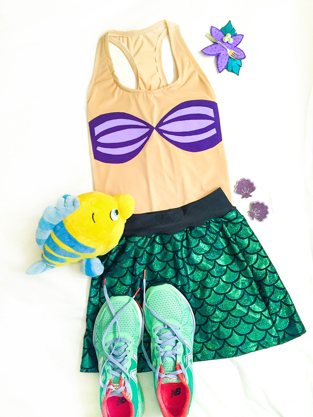 run-disney-ariel-mermaid-running-costume