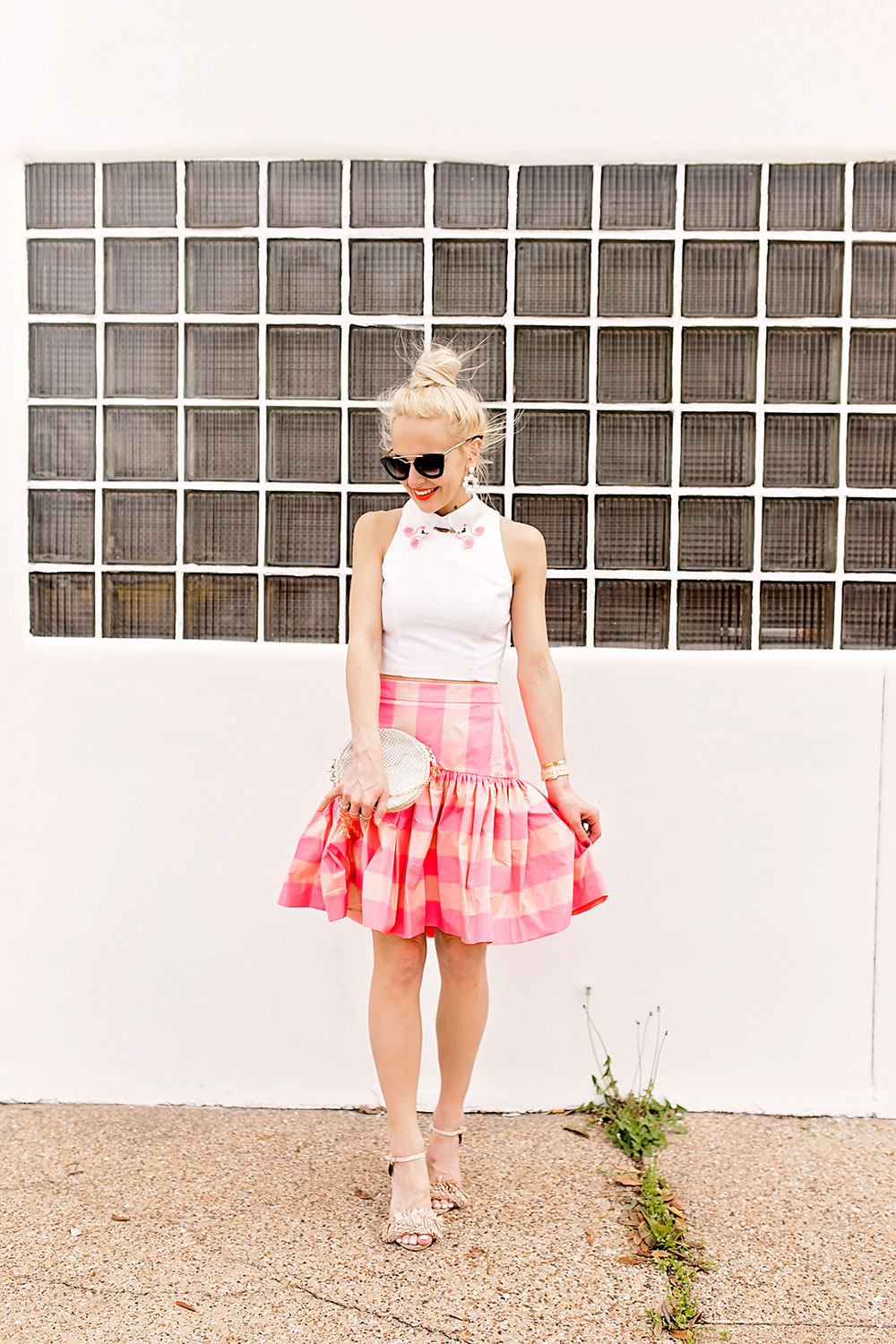 ruffle skirt outfit