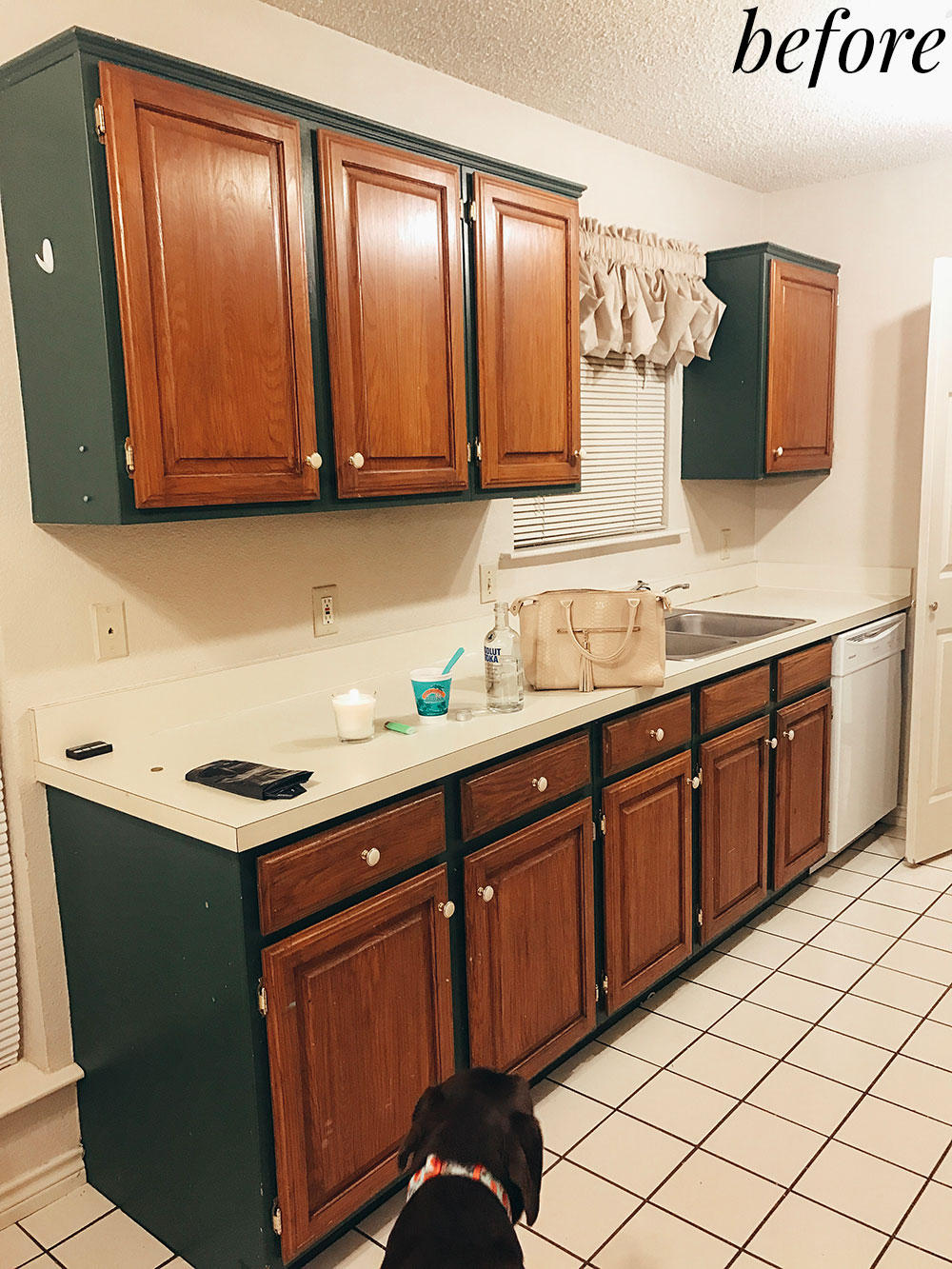 small kitchen renovation before photos