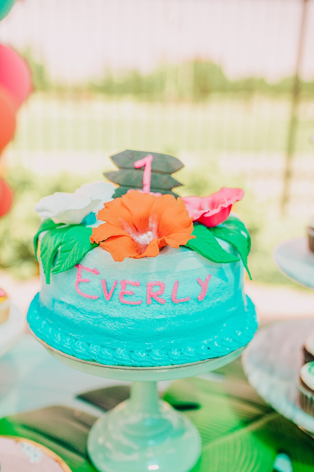 Everly's Moana-Inspired First Birthday Party - Vandi Fair