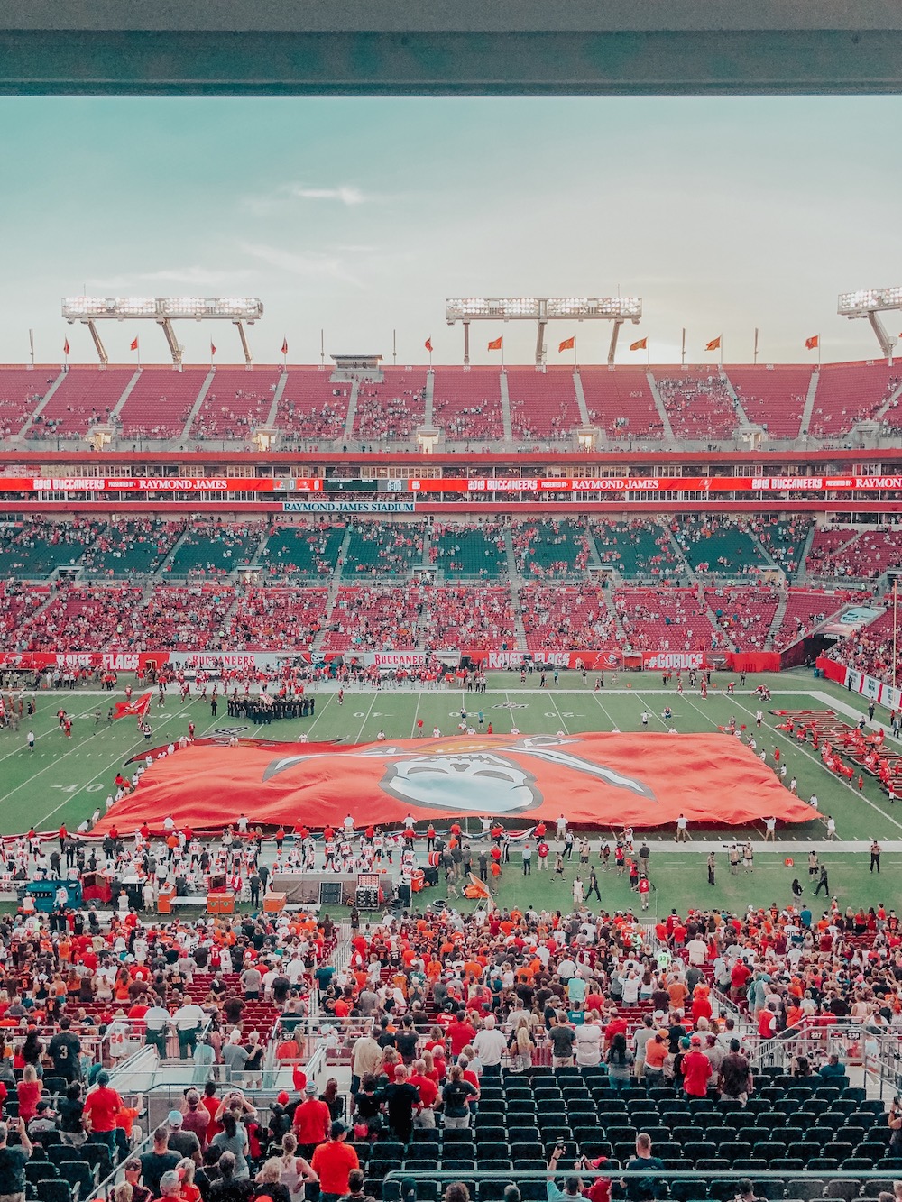buccaneers game - what to do in tampa - suites