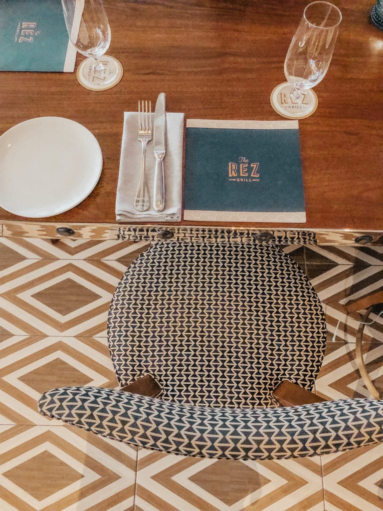the rez restaurant interiors chairs - seminole hard rock tampa