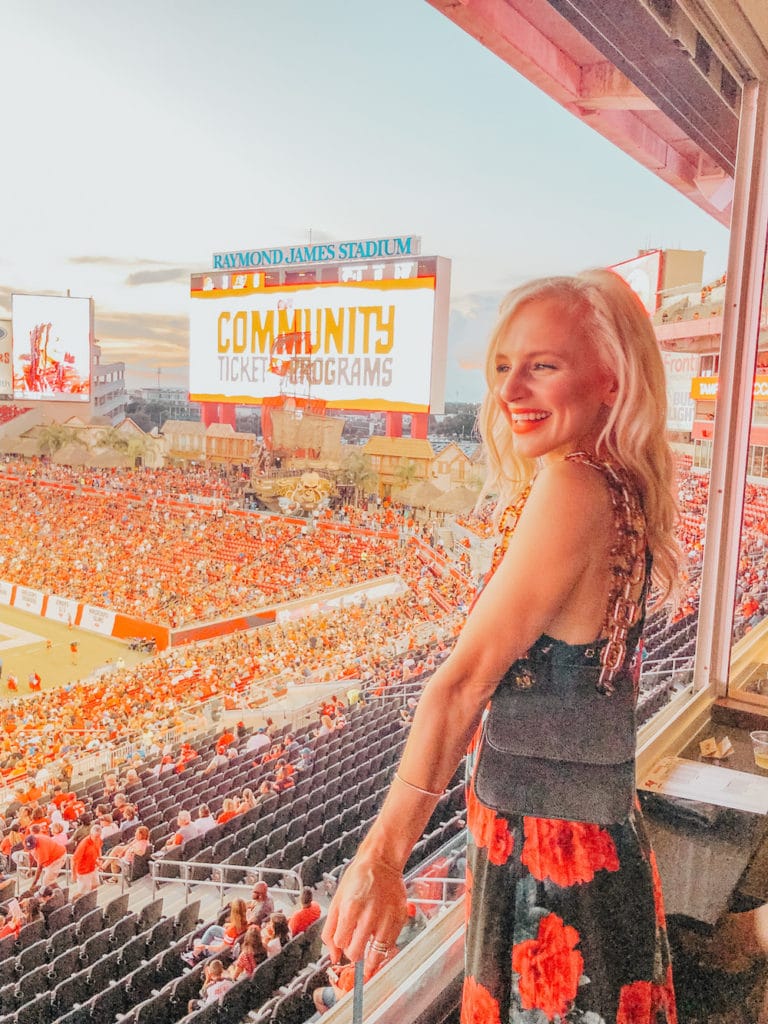 what to do in tampa - go to buccaneers game