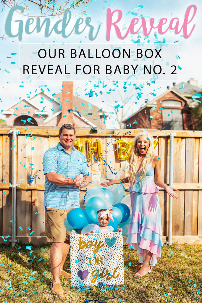 gender reveal balloon box ideas - how to make a gender reveal box diy