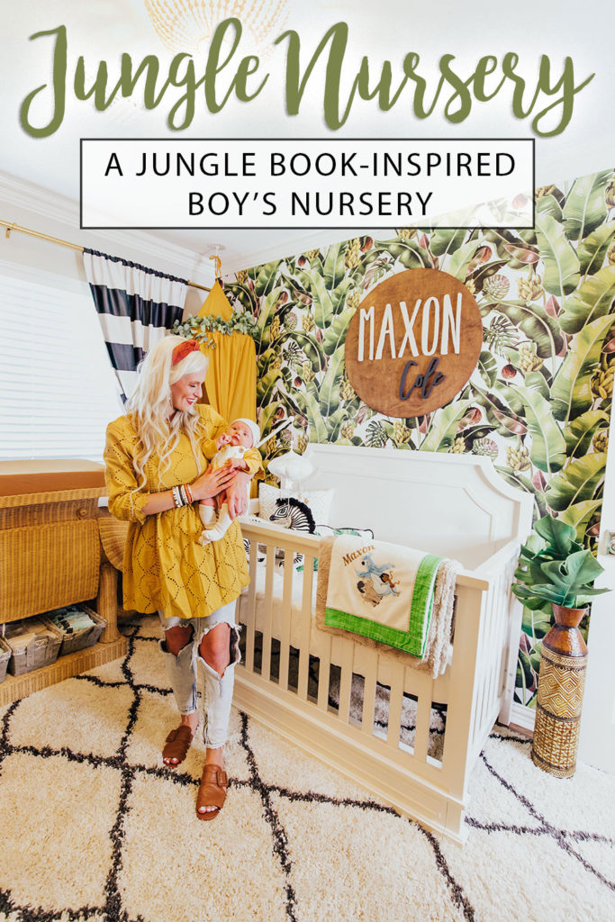 jungle theme nursery - baby boy nursery ideas