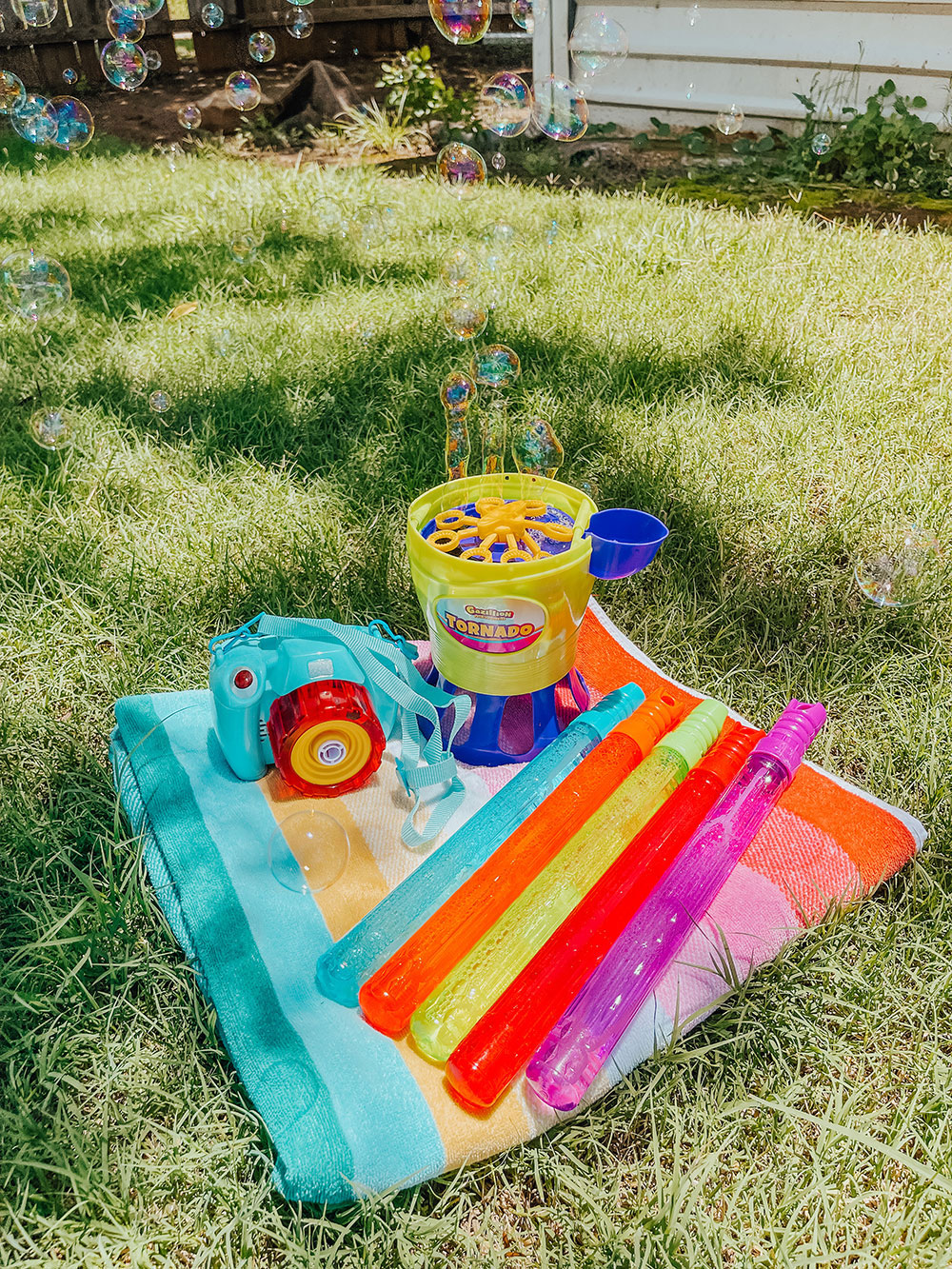 outdoor activities for kids - bubbles toys