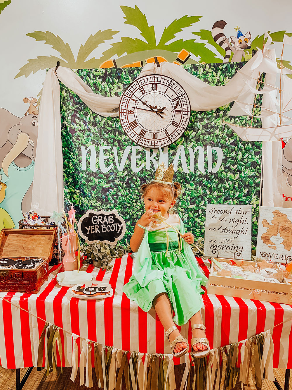 peter pan kids birthday party ideas - tinkerbell costume