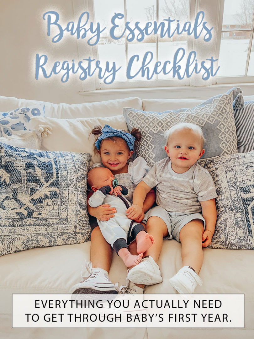 baby essentials registry checklist